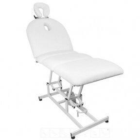 Electric massage table - bed AZZURRO 693A, 1 motor, white