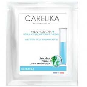 CARELIKA moisturizing cotton face mask, 23ml