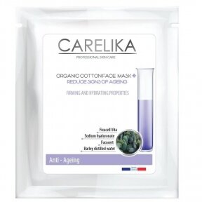 CARELIKA organic cotton face mask against aging, 15ml