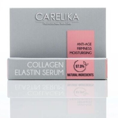 Carelika MINI veido serumas SU ELASTINU IR KOLAGENU PH 6.6, 7ml