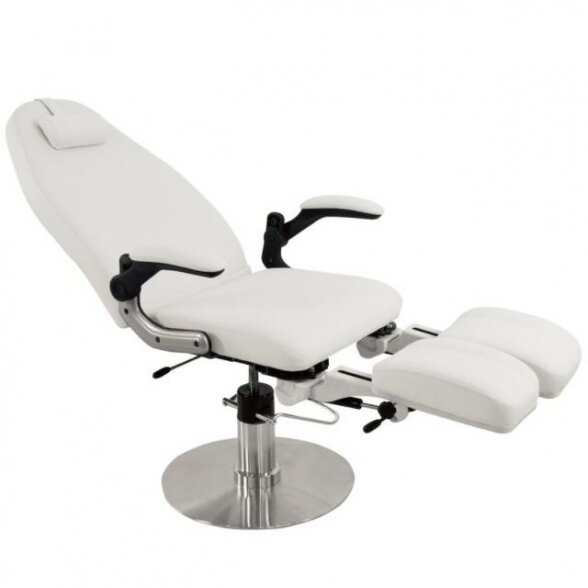 Pedicure chair AZZURO 713A, white 5