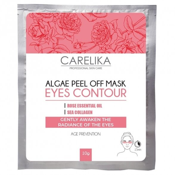 CARELIKA Alginate mask for eye contour, 10g