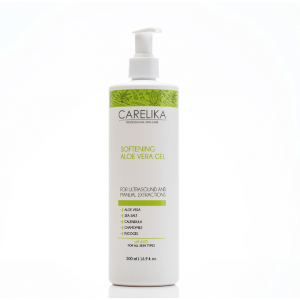 CARELIKA ALOE VERA gel for ultrasound and swelling, 500ml