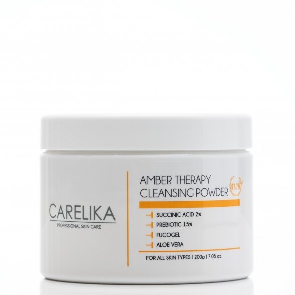 Carelika Amber cleansing face powder 12 in 1, 200ml