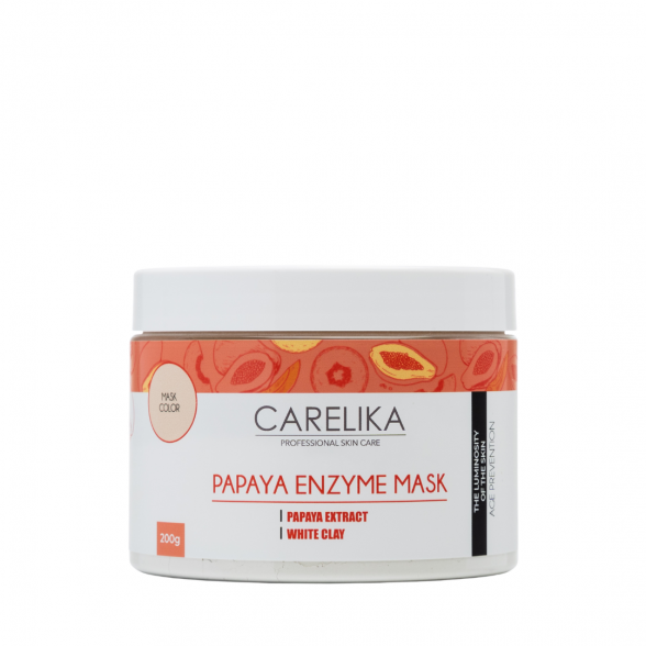 CARELIKA enzyme face mask with Papaya PRO SIZE, 200g