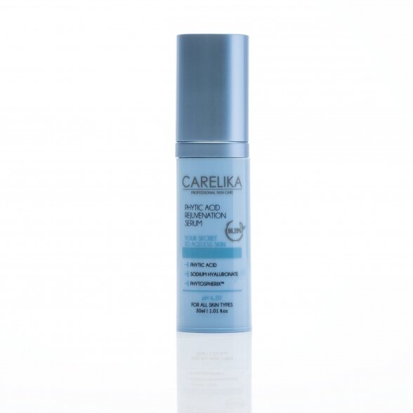 Carelika Phytic acid face serum REJUVENATION, 30ml