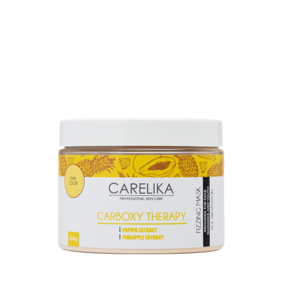 CARELIKA FIZZING CARBOXY THERAPY face mask Carboxy therapy, PRO SIZE, 200g