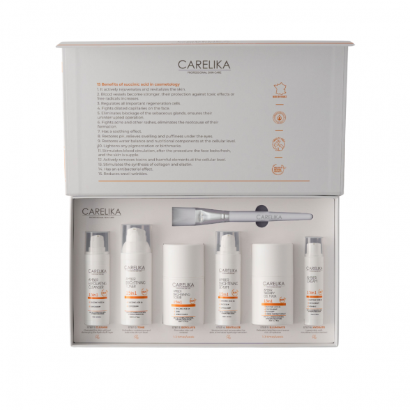 Carelika Amber therapy 15 in 1 cell renewal set AMBER, for 5 procedures