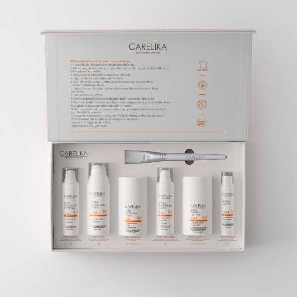 Carelika Amber therapy 15 in 1 cell renewal set AMBER, for 5 procedures 4