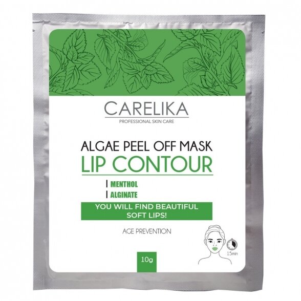 CARELIKA Alginate mask-scrub for lip contour, 10g