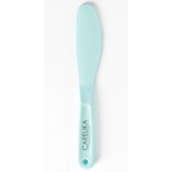 Carelika silicone spatula for applying masks, 19cm, green sp.