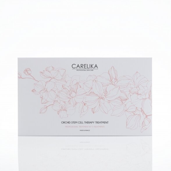 Carelika Orchid Stem Cell atnaujinantis PRO procedūrų rinkinys (7 priemonės)