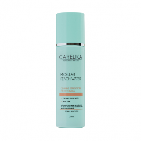 CARELIKA Peach micellar water, 200ml