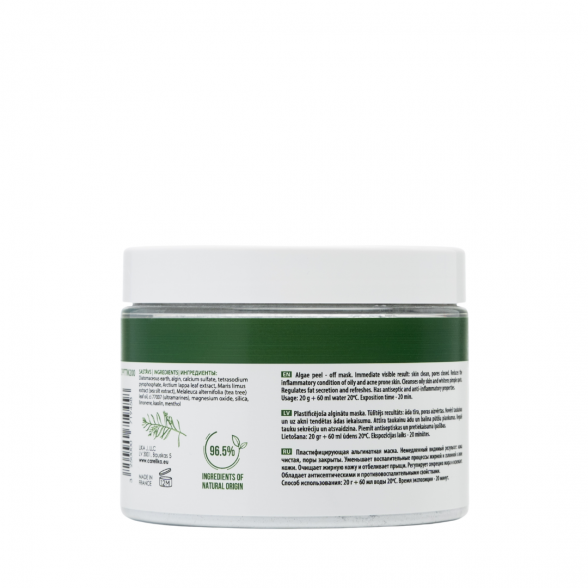 CARELIKA plasticizing alginate mask with Tea Tree Oil PRO SIZE, 200g 2