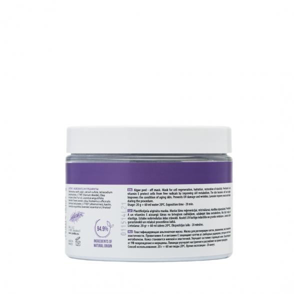 CARELIKA ALGINATE MASK WITH LAVENDER AND ROSEMARY PRO SIZE, 200GR 2