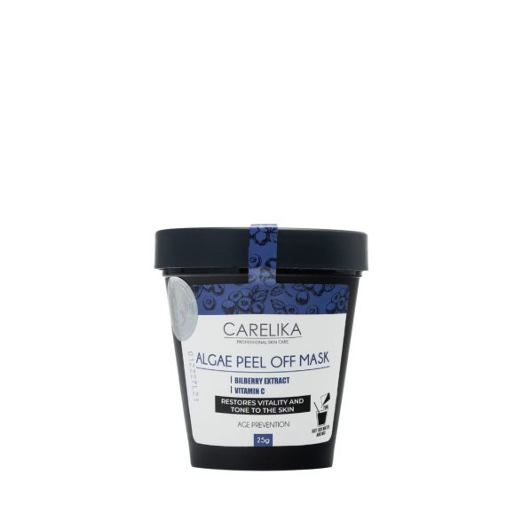 CARELIKA plasticizing alginate mask with blueberries and Vitamin C, 25g