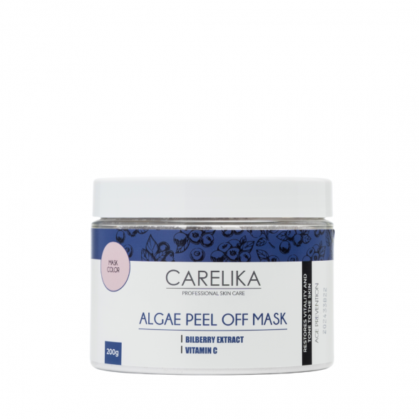 CARELIKA plasticizing alginate mask with blueberries and Vitamin C PRO SIZE, 200g