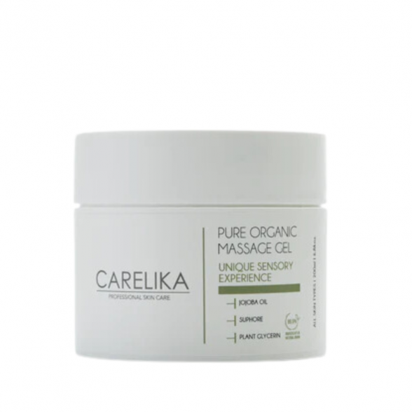 CARELIKA Pure Organic  masažo gelis, 99.5% naturalus, 200ml