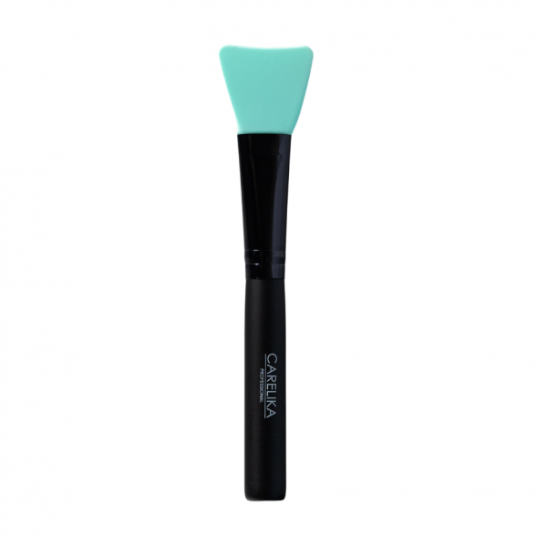 CARELIKA Brush for applying face mask, green, 1 pc.