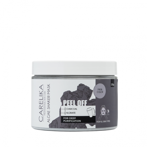 CARELIKA SHAKER MASK смешанная пластифицирующая маска с черным углем PRO SIZE, 200г