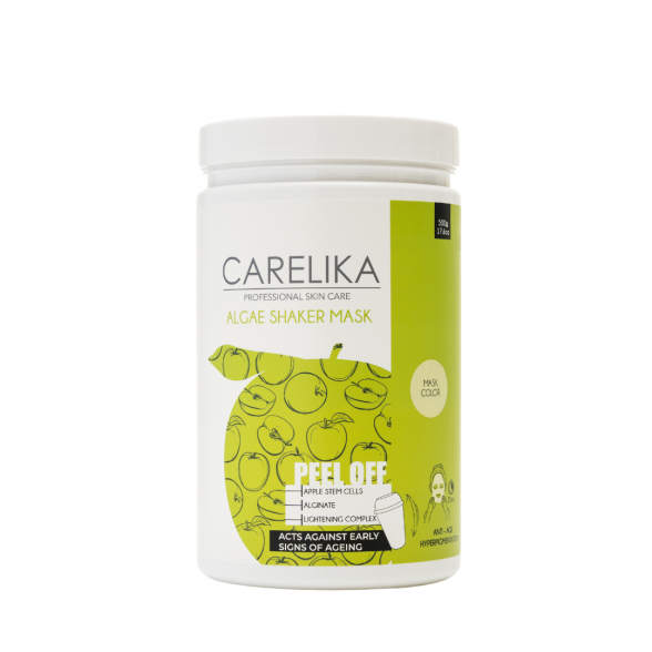 CARELIKA SHAKER MASK alginatinė kaukė su Obuolių kamieninėmis ląstelėmis PRO SIZE, 500gr