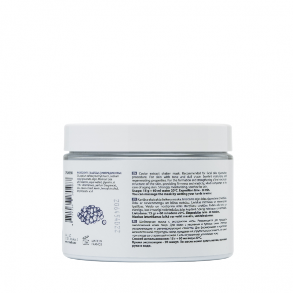 CARELIKA SHAKER SMOUSSY face mask with caviar against aging PRO SIZE, 200g 2