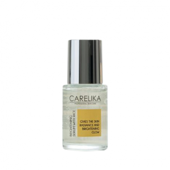 Carelika brightening face skin serum with Rice, 30ml