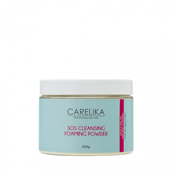 CARELIKA cleansing foam - powder SOS PRO SIZE, 200g