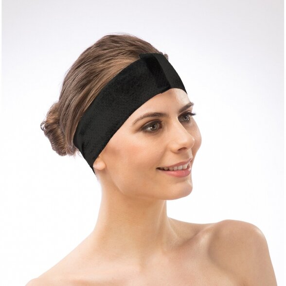 Carelika disposable headbands black sp., 20 pcs. 1