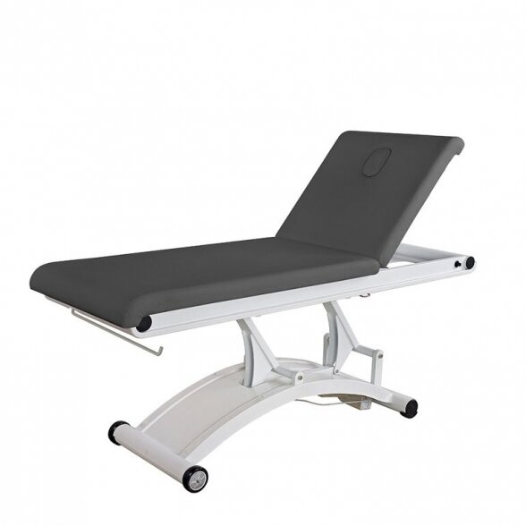 Multifunctional massage table Weelko Cervic, 1 motor, gray