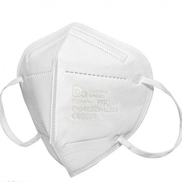 REUSABLE PROTECTIVE FACE MASK - RESPIRATOR KN95 FFP2, 2 pcs.