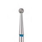 Diamond cutter tip ball-shaped, blue Ø2.5mm