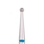 Diamond cutter tip ball-shaped, blue Ø1.6mm