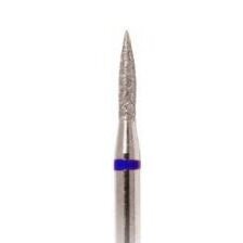 Diamond cutter tip Sharp Cylinder 245-025, medium grit., blue 2.5mm