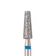 Diamond cutter tip cone-shaped, blue L-10.0mm, Ø3.1mm