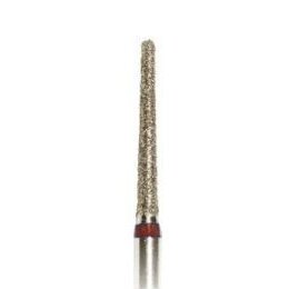 Diamond cutter tip Semicircular Cone, 194-012, fine grit., red, 1.2mm