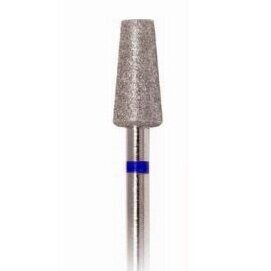 Diamond cutter tip Cone-shaped 168-025, medium grit., blue, 2.5mm