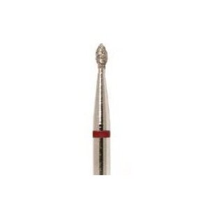 Diamond cutter tip Olive 254-018, fine grit., red, 1.8mm