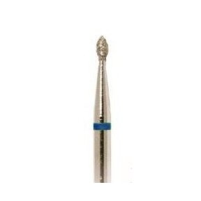 Diamond cutter tip Olive 254-033, medium grit., blue, 3.3mm