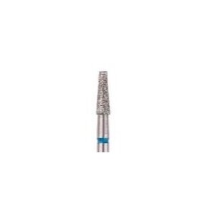 Diamond cutter tip cone-shaped, blue L-8.0mm, Ø2.5mm