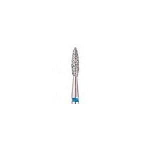 Diamond cutter tip flame, blue L-8.0mm, Ø2.1mm