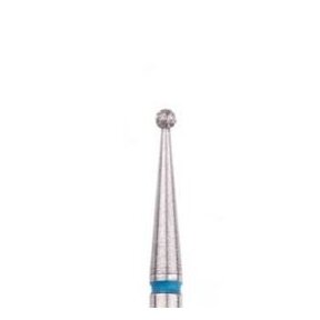 Diamond cutter tip ball-shaped, blue Ø1.4mm