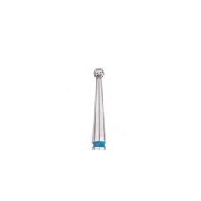 Diamond cutter tip ball-shaped, blue Ø1.8mm