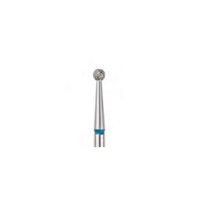 Diamond cutter tip ball-shaped, blue Ø2.5mm