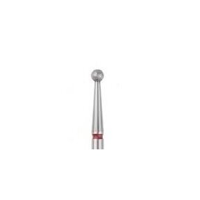 Diamond cutter tip ball-shaped, red Ø2.5mm