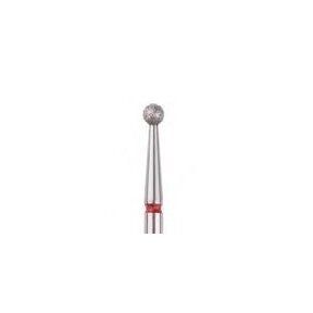 Diamond cutter tip ball-shaped, red Ø2.7mm