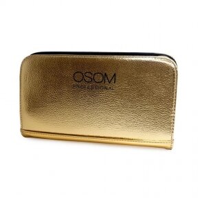 Футляр для ножниц Osom Professional Gold Scissor, gold sp, на 4 ножницы