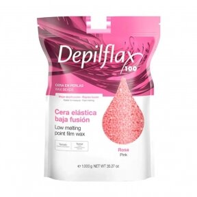 Depilflax wax in granules FILM WAX, pink, 1000gr