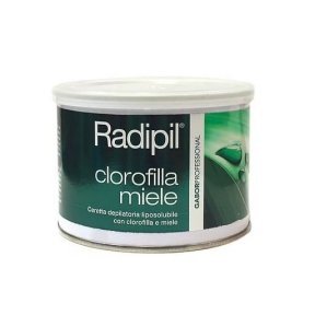 Воск для депиляции в банке Radipil с хлорофиллом и медом, 400 мл