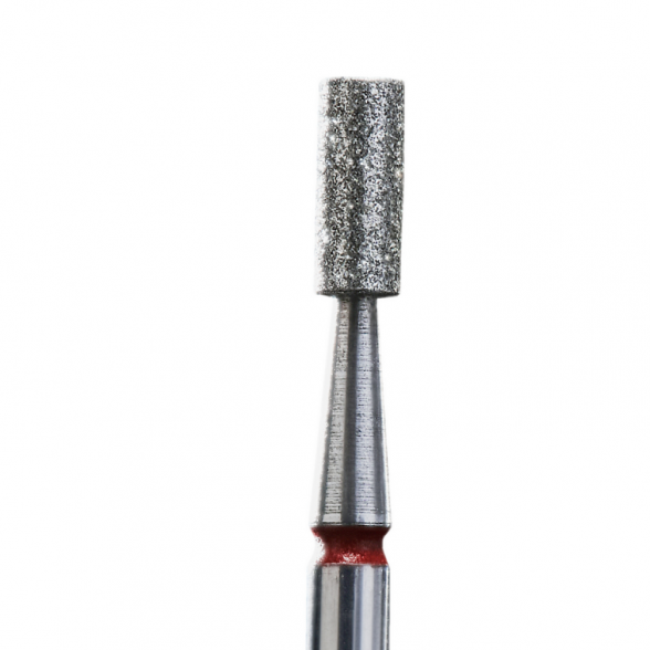 Diamond cutter tip Cylinder-shaped, 107-025 red. 2.5mm, fine grit